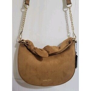 Nanette Lepore Marlie Crossbody Purse Bag/Handbag NWT Suade Camel